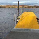 Leigh & Lowton Sailing Club's new mixed waterports pontoon