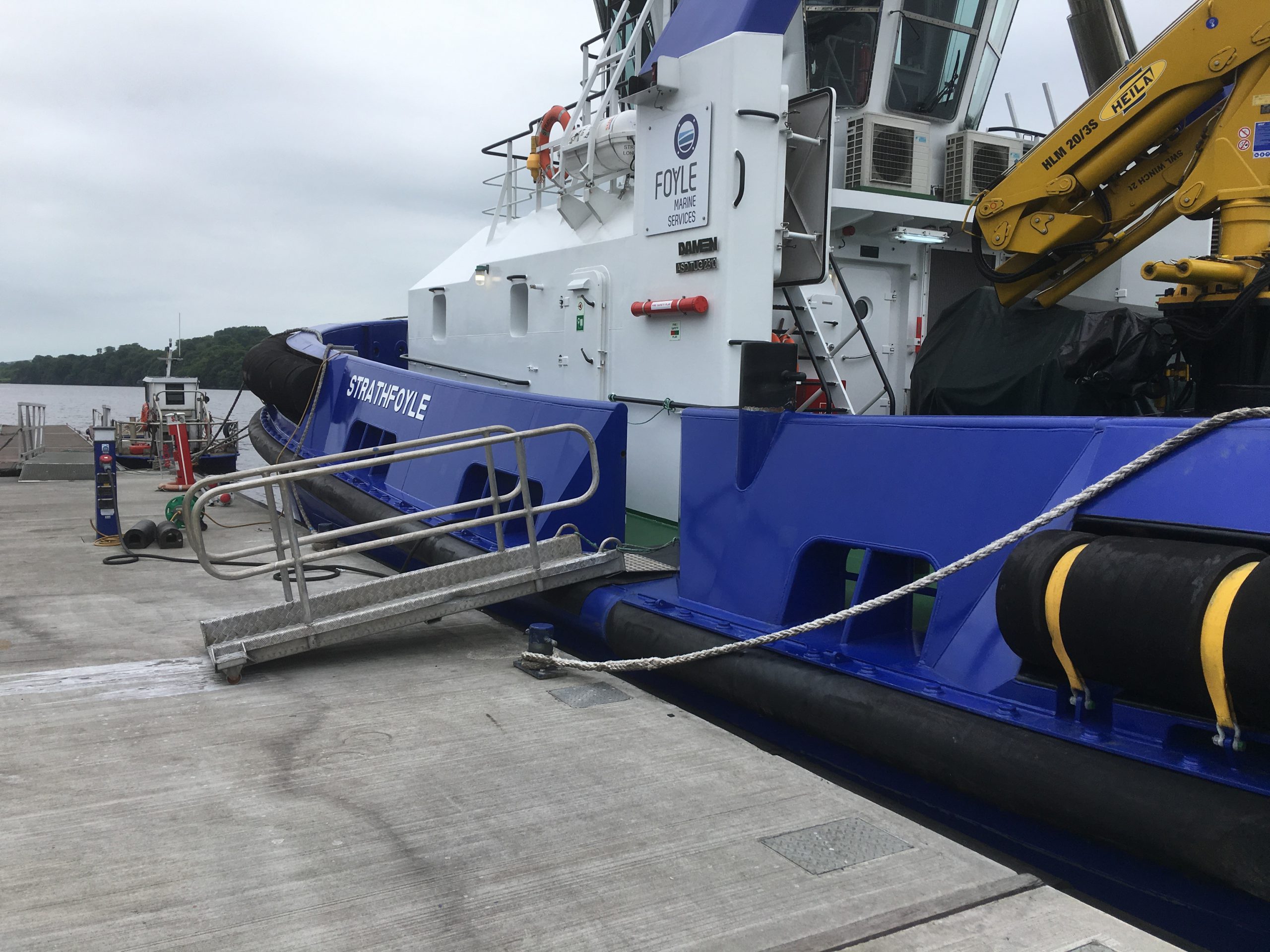 ICMS commercial vessel berthing facilitates continuous port operations