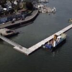 Kinsale Harbour new pontoon