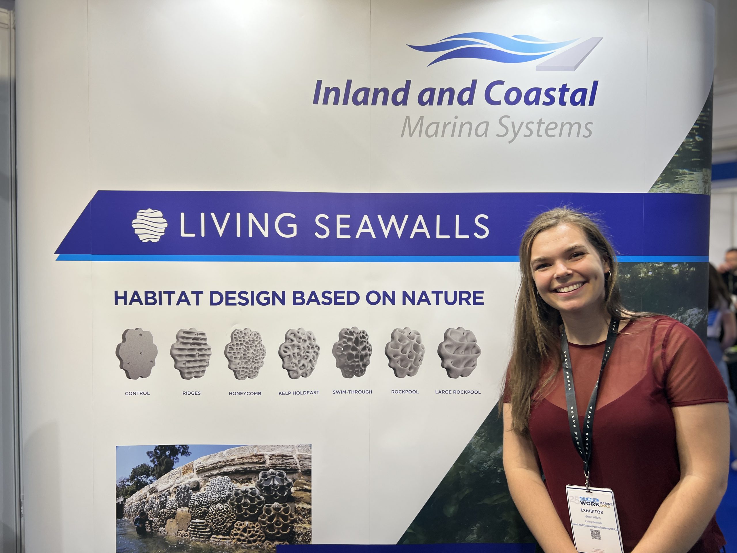 Greening the grey: benefits of Living Seawalls showcased at SIBS 2024