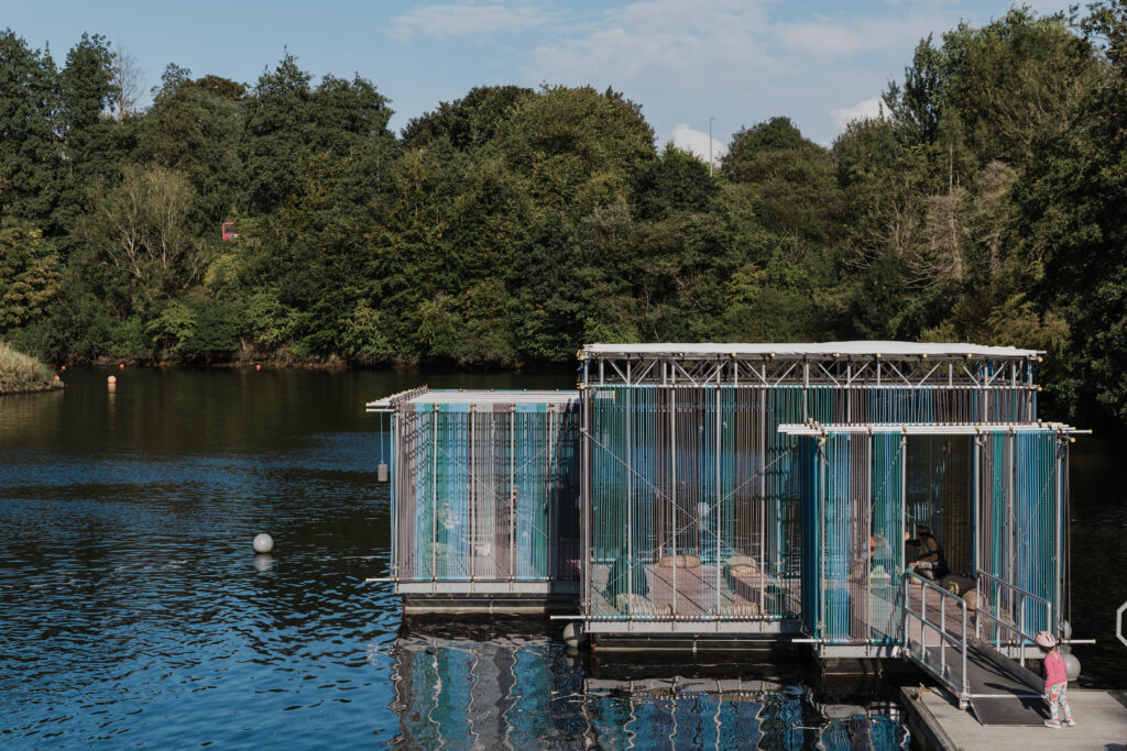 Drift project on the River Lagan, Belfast
