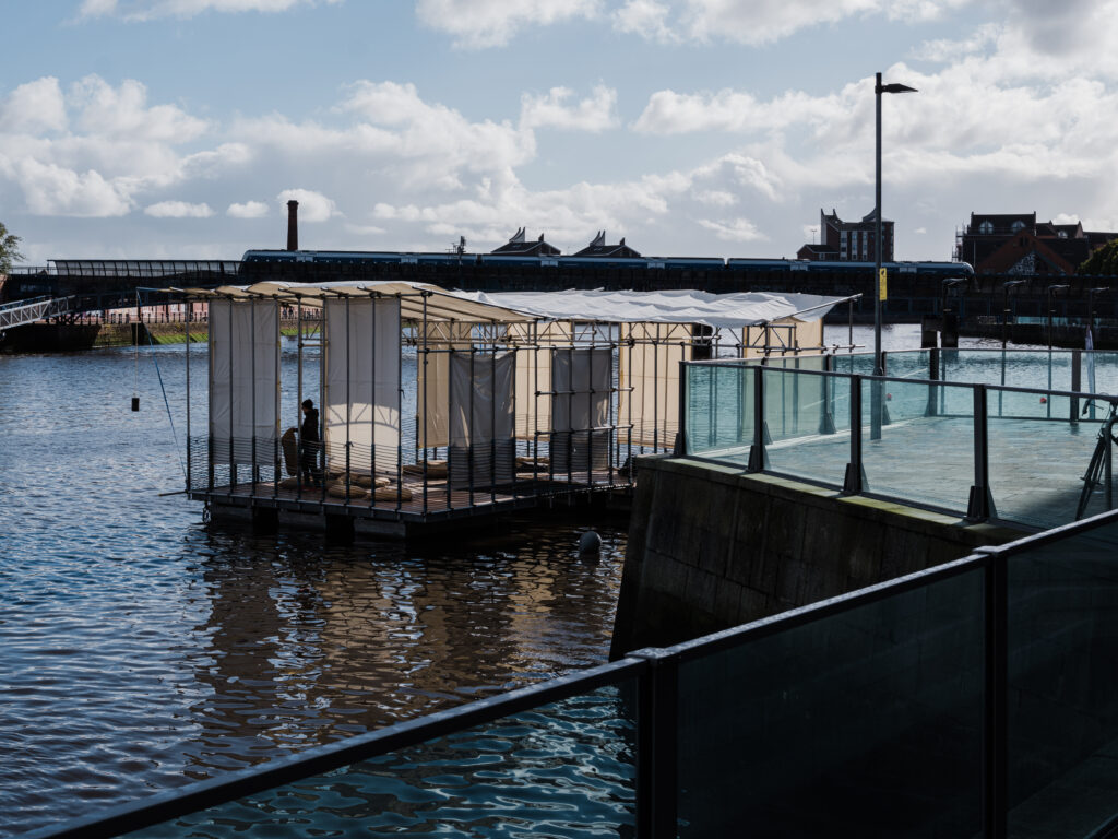 Drift project on the River Lagan, Belfast