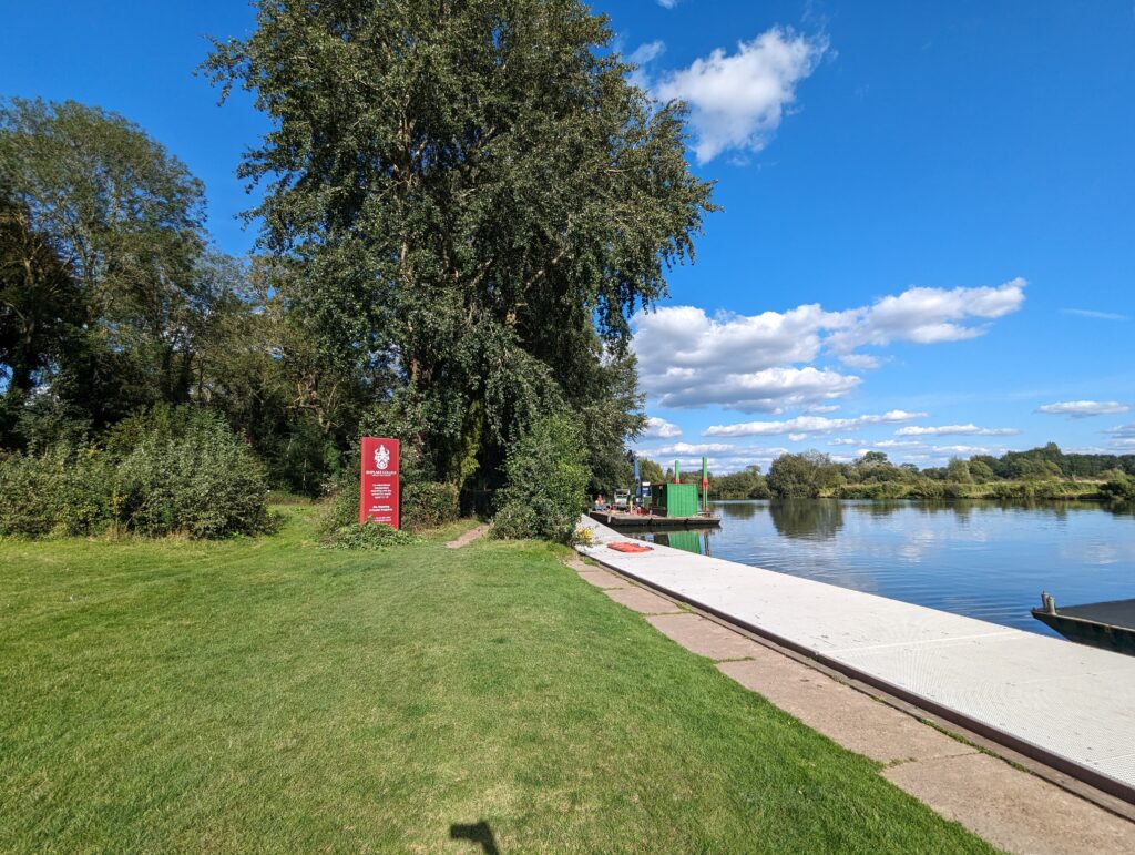 New Inland and Coastal rowing pontoon at Shiplake Rowing Facility in Henley-on-Thames