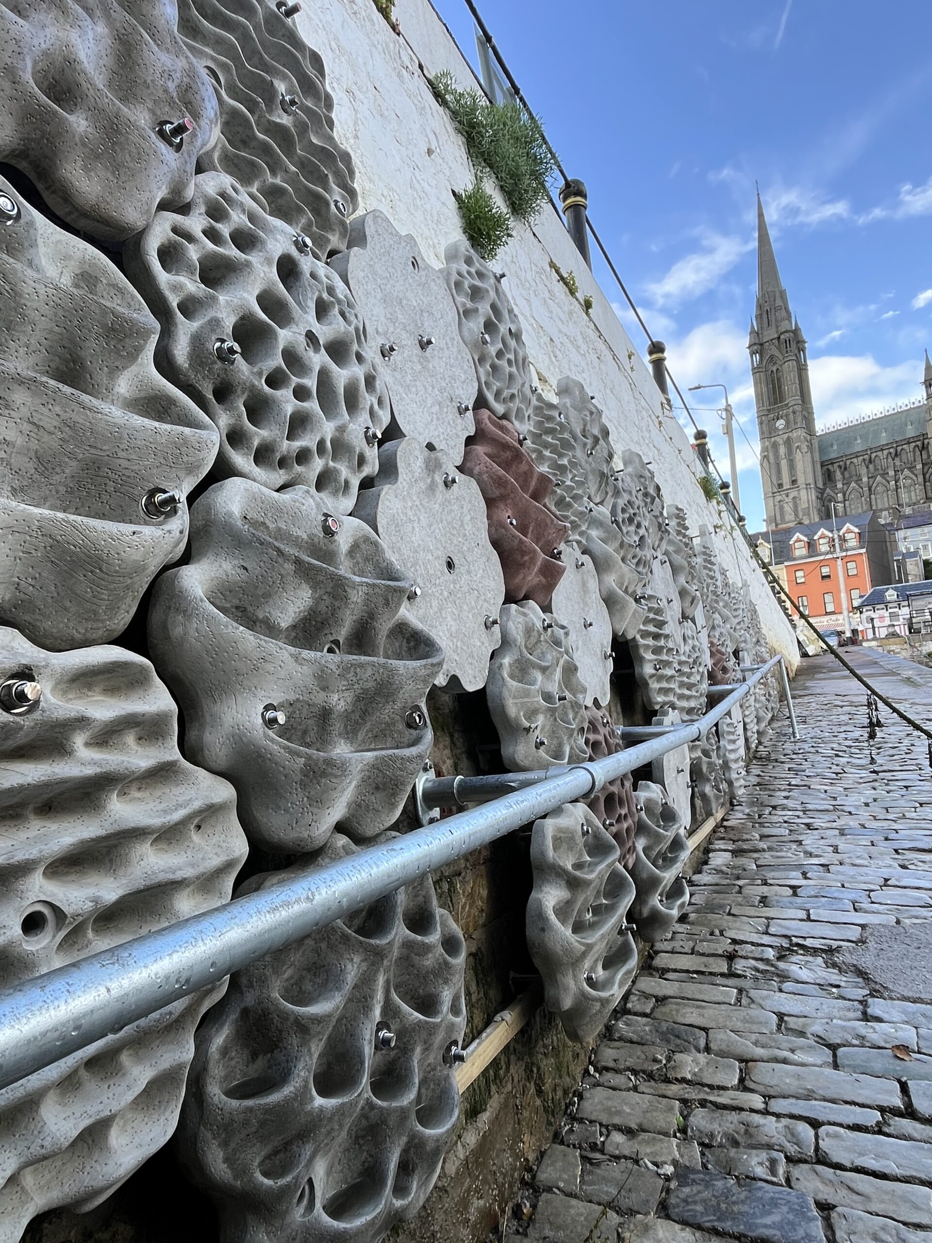 Ireland’s First Living Sea Wall Installed in Cobh