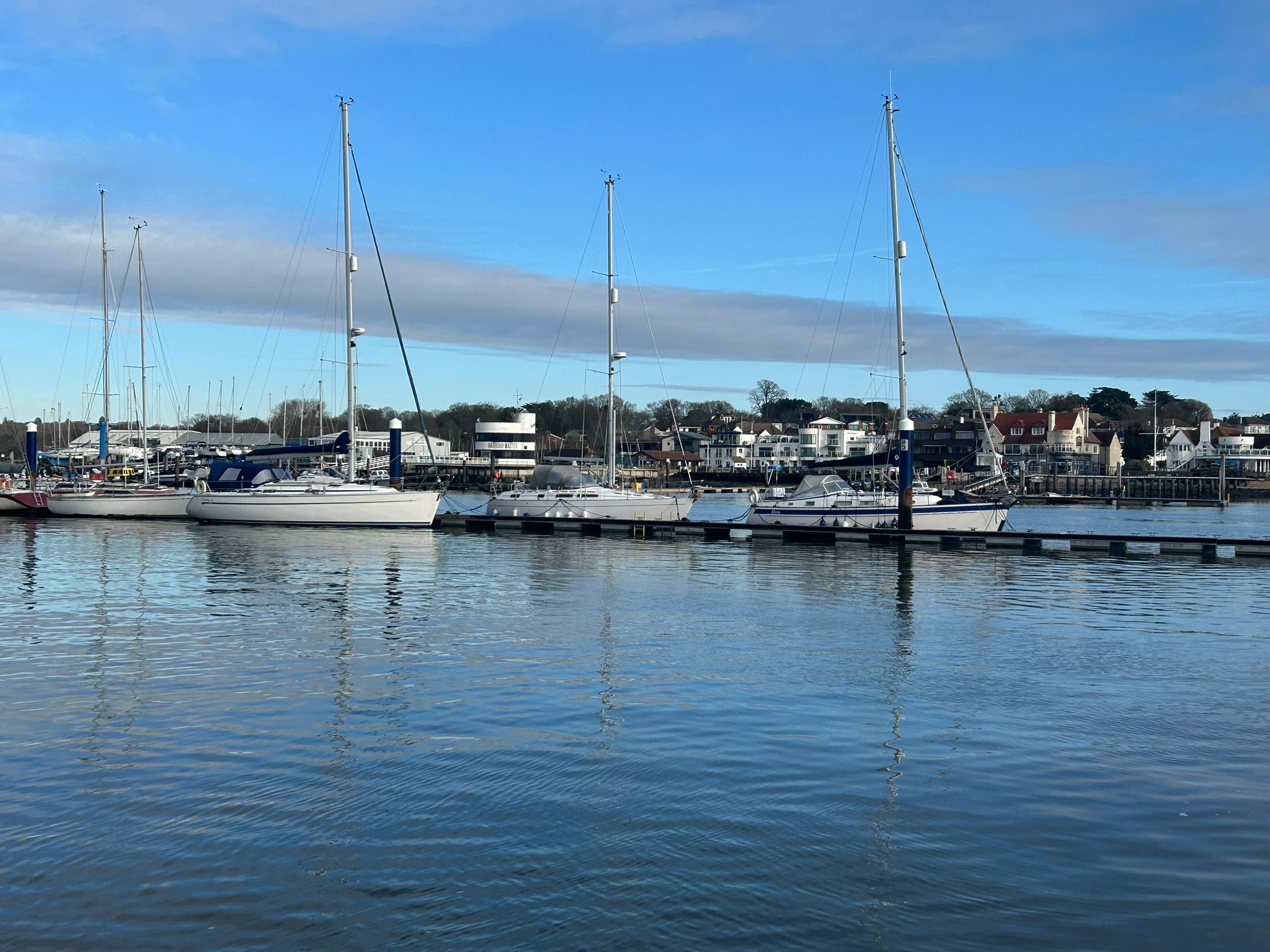 New pontoon istalled on Hamble River on behlf of River Hamble Harbour Master