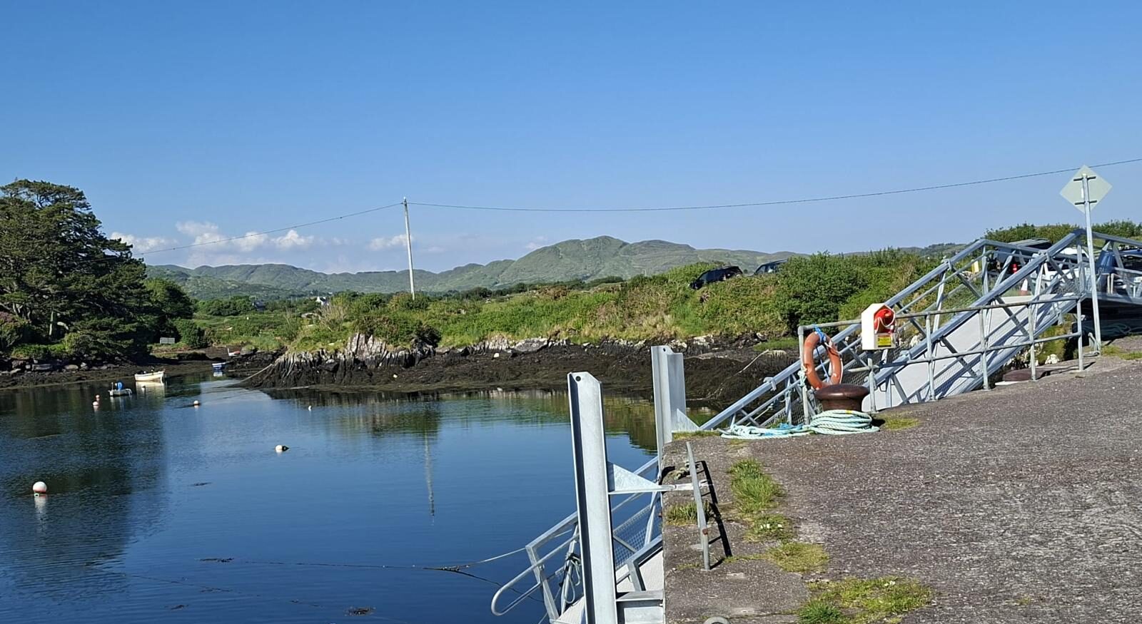 New facility at Westcove Pier, Co. Kerry in Ireland