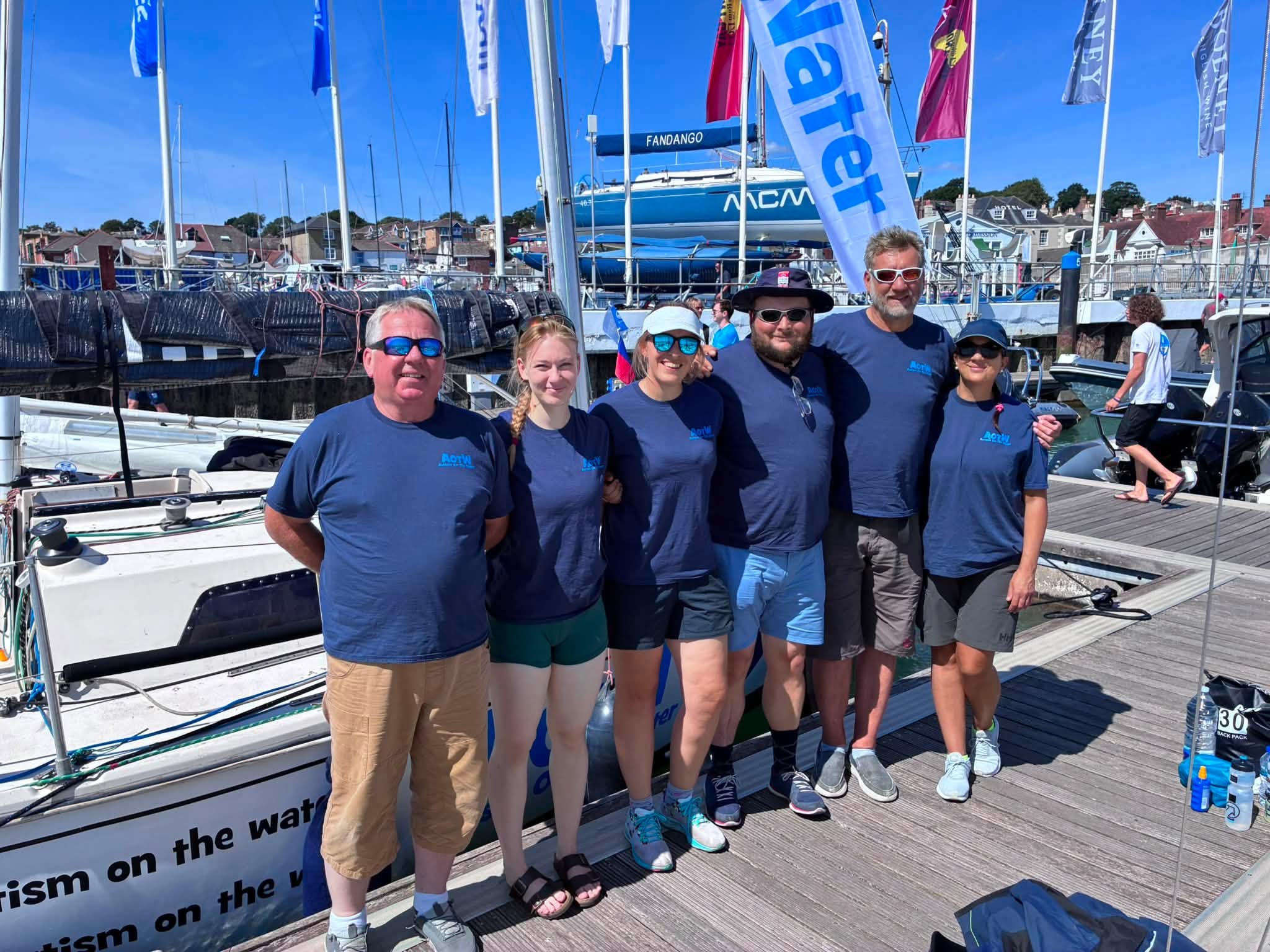 Inland and Coastal supports Autism on the Water at Cowes Week